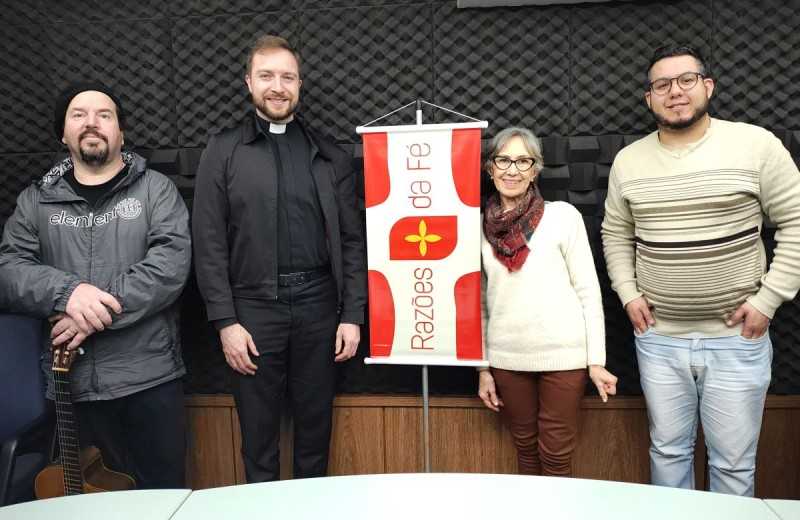 Foto de capa da notícia "Eucaristia: sacramento que desafia a razão" é a provocação do programa Razões da Fé na véspera do Corpus Christi