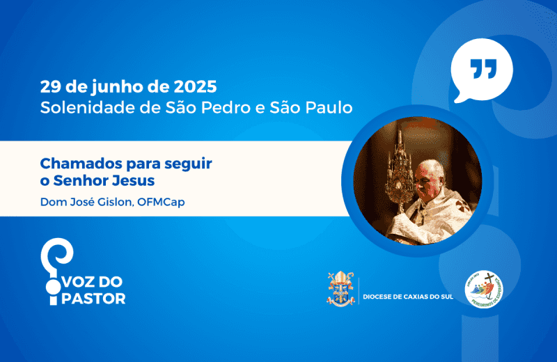 Foto de capa da notícia Chamados para seguir o Senhor Jesus