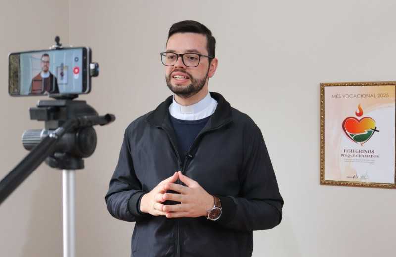 Foto de capa da notícia Mensagem do padre Luciano Dalmolin abre o Mês Vocacional 2025 na Diocese de Caxias do Sul
