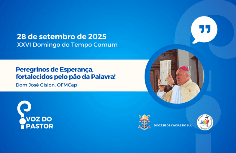 Foto de capa da notícia Peregrinos de Esperança, fortalecidos pelo pão da Palavra!