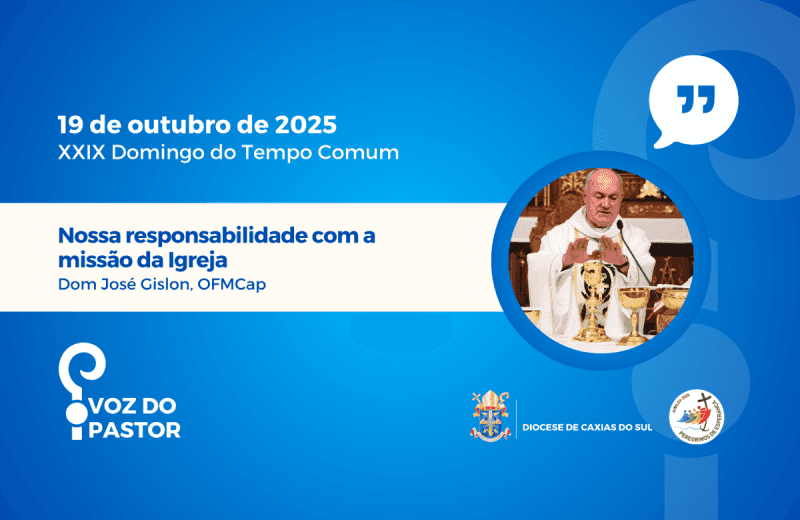 Foto de capa da notícia Nossa responsabilidade com a missão da Igreja