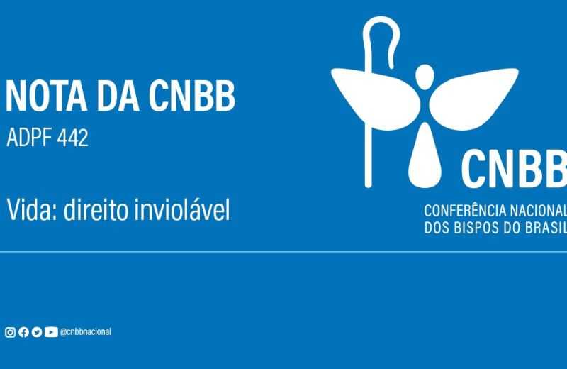 Foto de capa da notícia CNBB sobre a tramitação da ADPF 442: “jamais aceitaremos quaisquer iniciativas que pretendam apoiar e promover o aborto”