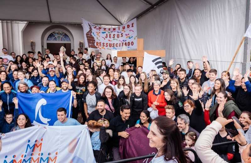 Foto de capa da notícia Celebrando Jubileu da Esperança, jovens da Diocese de Caxias preparam 12ª Romaria da Juventude ao Santuário de Caravaggio