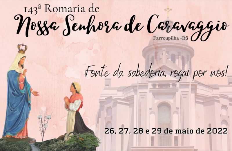 Foto de capa da notícia Santuário de Caravaggio lança oficialmente a 143ª Romaria ao Santuário de Caravaggio