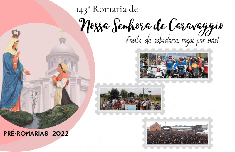 Foto de capa da notícia Pré-romarias movimentam o Santuário de Caravaggio neste sábado e domingo