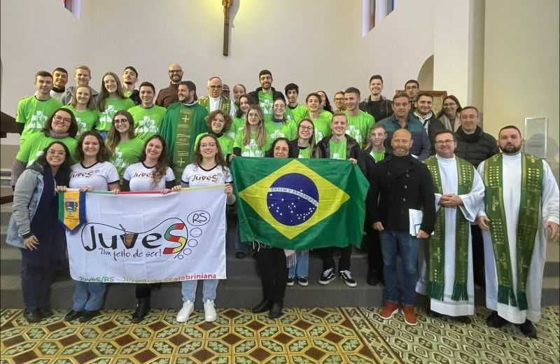Foto de capa da notícia Santuário de Caravaggio acolhe Missa de envio dos jovens que irão para a JMJ Lisboa 2023