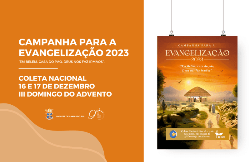 Foto de capa da notícia Coleta da Campanha para a Evangelização será realizada nas Missas dos dias 16 e 17 de dezembro, em todo o Brasil